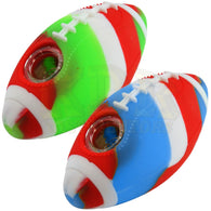 Silicone Hand Pipe Football