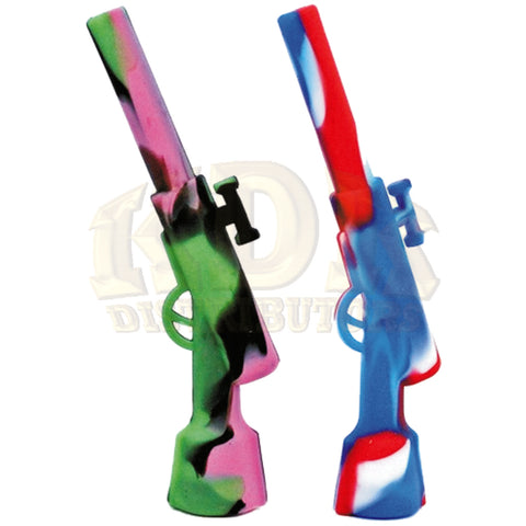 Silicone Rifle Hand Pipe