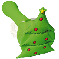 Silicone Hand Pipe - Christmas Tree