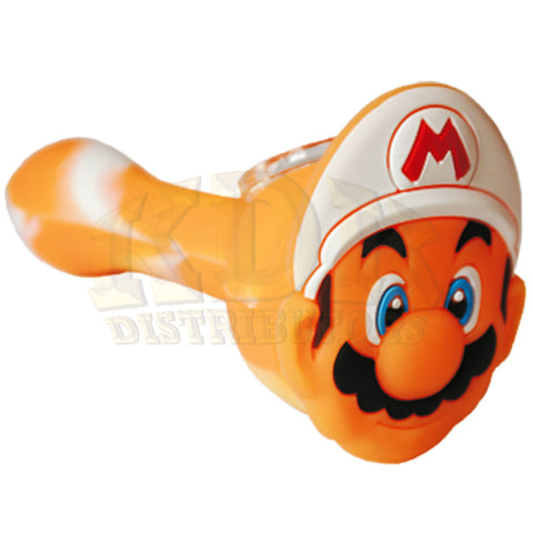 Silicone Hand Pipe Mario