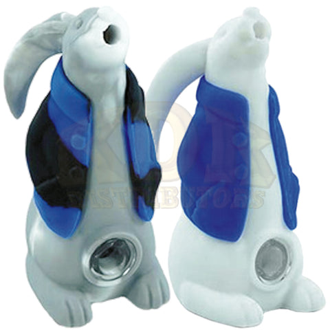 Silicone Rabbit Hand Pipe