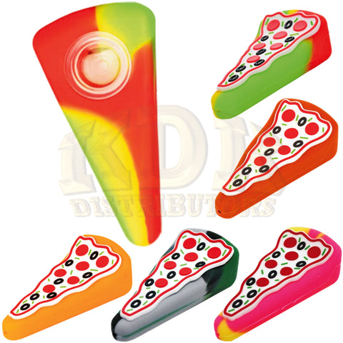 Silicone Pizza Hand Pipe