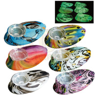 Silicone Pebble Hand Pipe