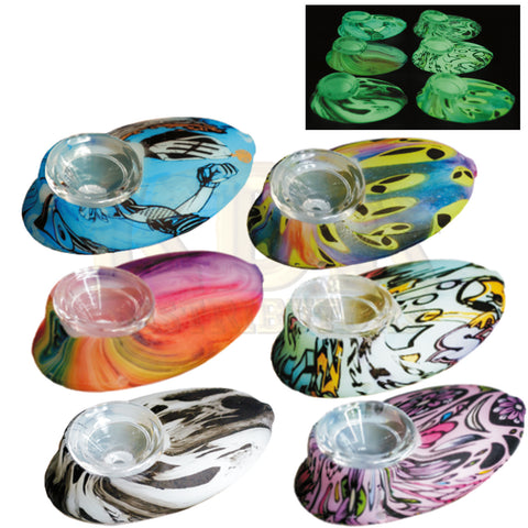 Silicone Pebble Hand Pipe