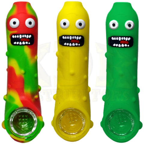 Silicone Smiley Face Cucumber