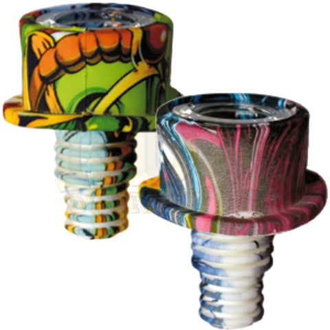 Silicone Bowl - Top Hat 14/18mm