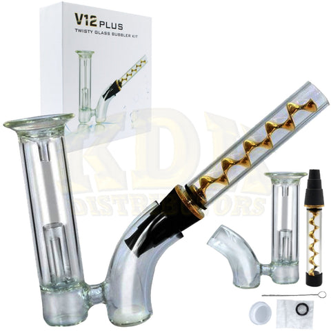 V12 Twisty Bubbler