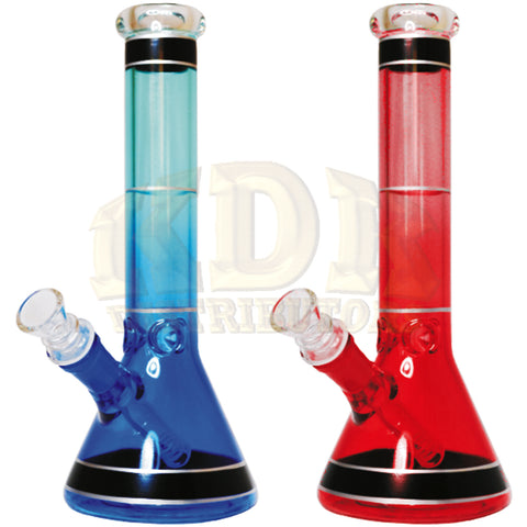 Water Pipe 10" - Beaker, Colour Fade