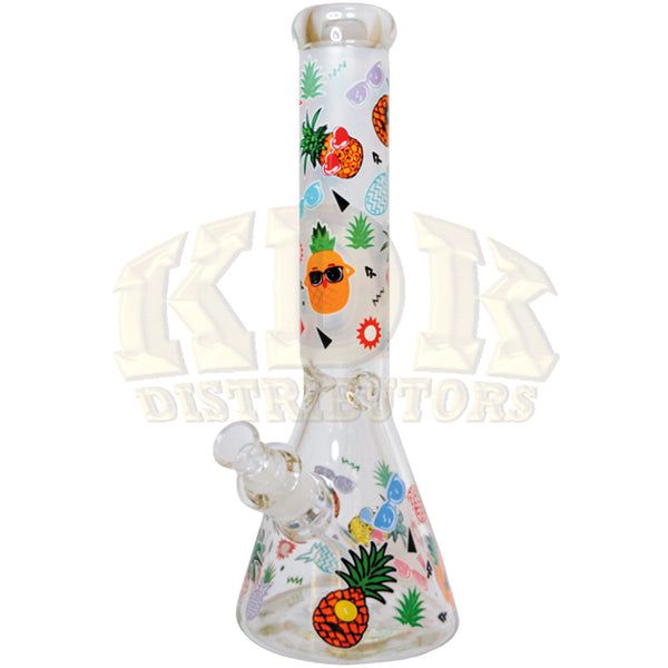 Water Pipe - 14" Pineapples 7mm
