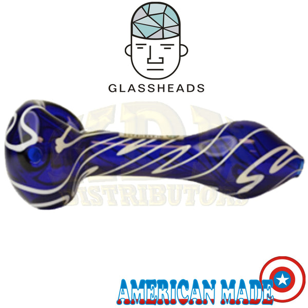GlassHeads - Surface Cane Worked Spoon