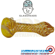 GlassHeads - Twist Wrap Fumed Spoon