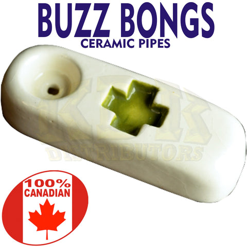 Ceramic Pipe Green Cross
