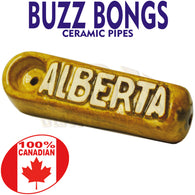 Ceramic Pipe - Alberta  CUSTOM ORDER YOUR OWN PROVINCE. MINIMUM 12 PIECES.