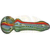 Pipe - 4" Latticino Colour