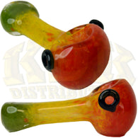Pipe - 3" Rasta Frit Flat Mouth