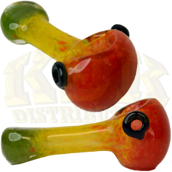 Pipe - 3" Rasta Frit Flat Mouth