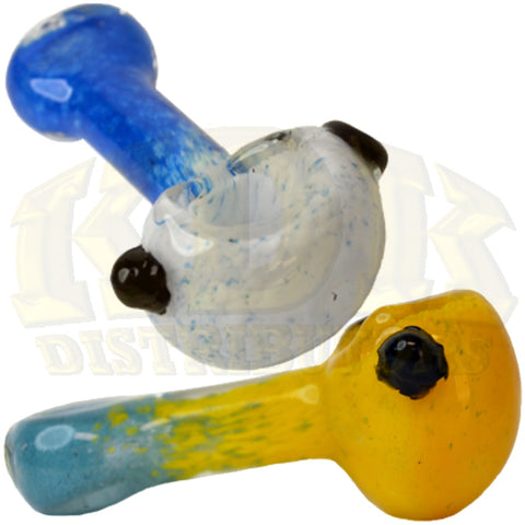 Pipe - 3" Double Frit Flat Mouth