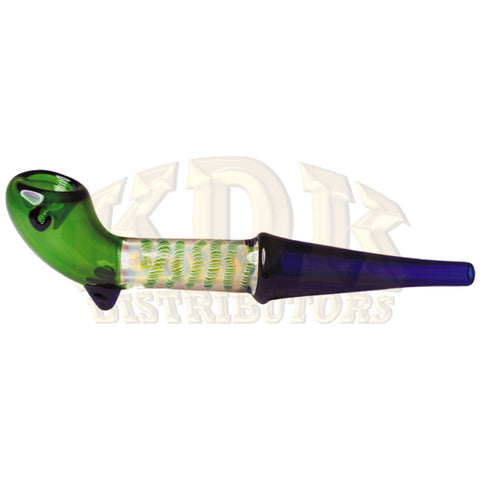 Pipe - 8" Blue/Green