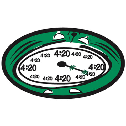 Sticker - 4:20 Clock