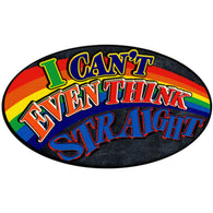 Sticker - Think Straight