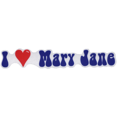 Sticker - I "Heart" Mary Jane