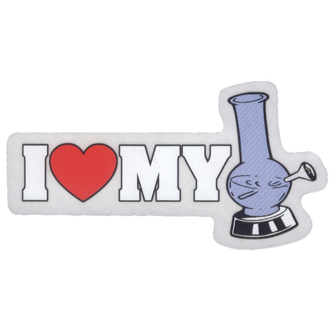 Sticker - I "Heart" My Bong