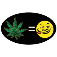 Sticker - Leaf = Stoned