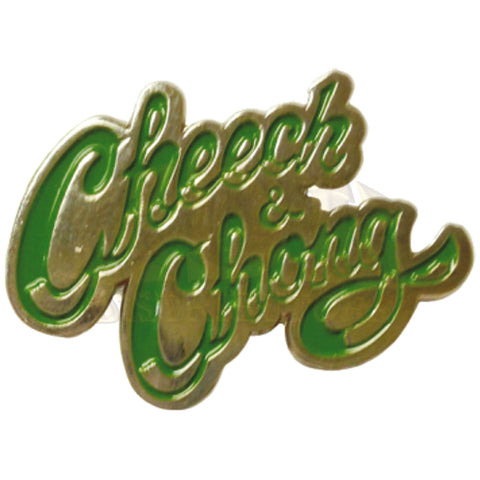 Hat Pin - Cheech & Chong Script