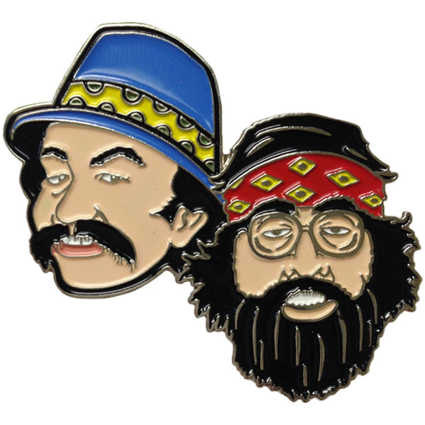 Hat Pin - Cheech & Chong Script