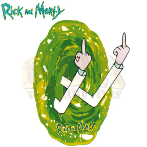 Sticker - Rick Portal Finger