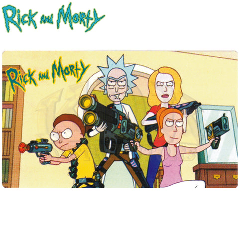 Sticker - Rick & Morty Family