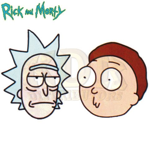 Sticker - Rick & Morty Heads