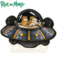 Sticker - Rick & Morty Space Cruiser