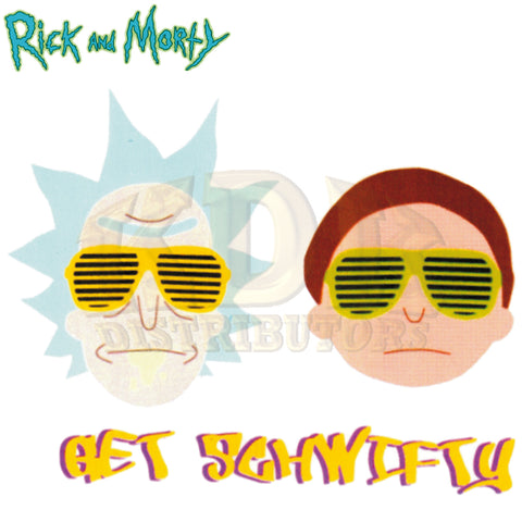 Sticker - Rick & Morty Get Schwifty
