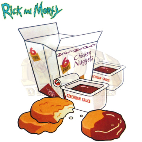 Sticker - Rick and Morty Szechuan