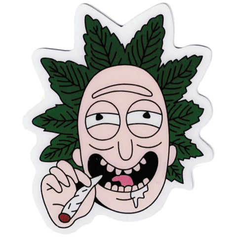Metal Sticker - Smoking Rick