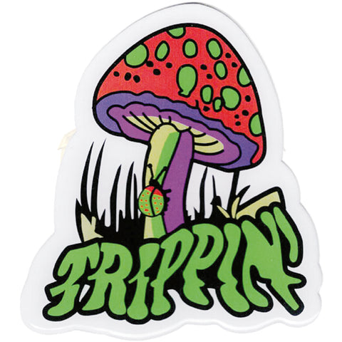Metal Sticker - Trippin' Mushroom