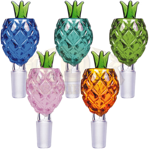Glass Bowl - Pineapple 14mm Male