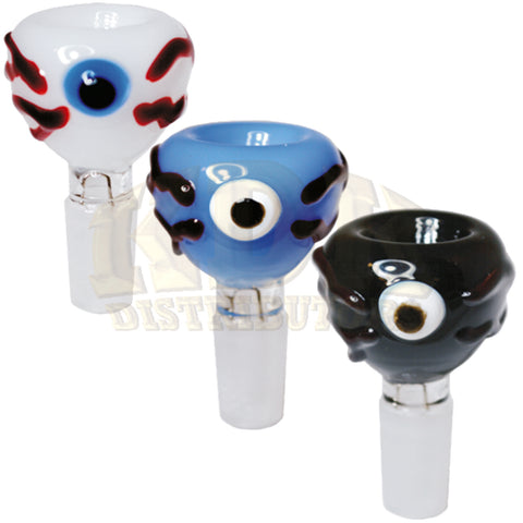 Glass Bowl - Eyeball 14mm Male