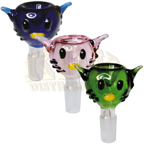 Glass Bowl - Cat 14mm Male