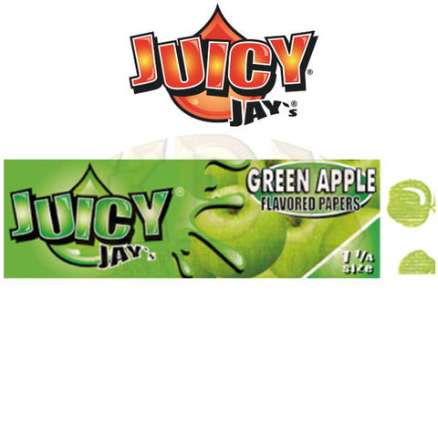 Juicy Jay's Green Apple 1 1/4