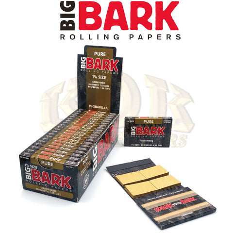 Big Bark 1 1/4 Pure Unrefined Papers