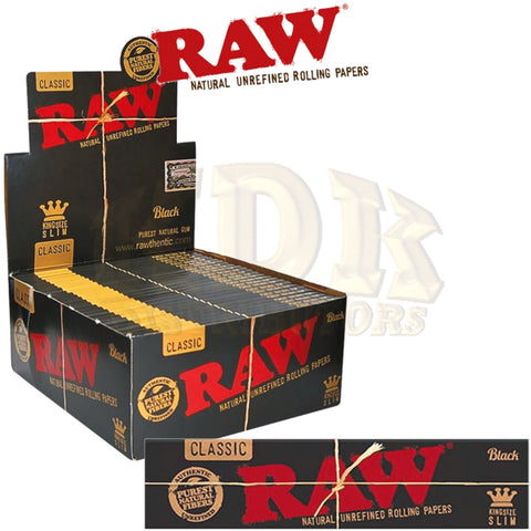 Raw Classic Black King Size Slim