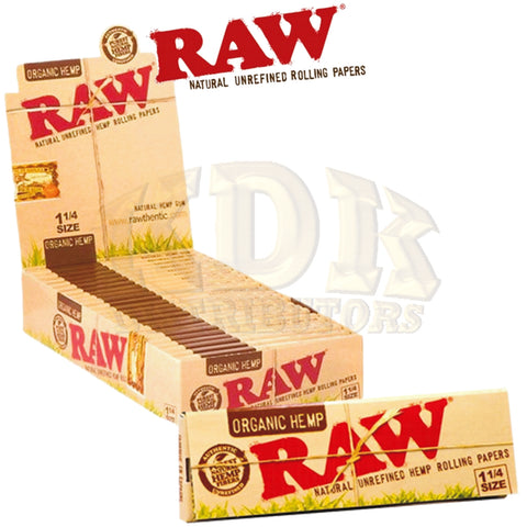 Raw Organic Hemp 1 1/4