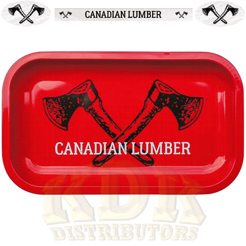 Canadian Lumber Rolling Tray - Big Red Medium