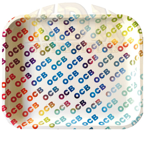 OCB Rolling Tray - Rainbow Large