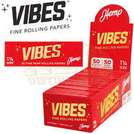 Vibes 1 1/4 Hemp Papers Red