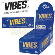 Vibes 1 1/4 Rice Papers Blue