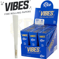 Vibes Cones 1 1/4 Rice Papers Blue