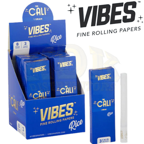 Vibes Cali 1g Rice Papers Blue